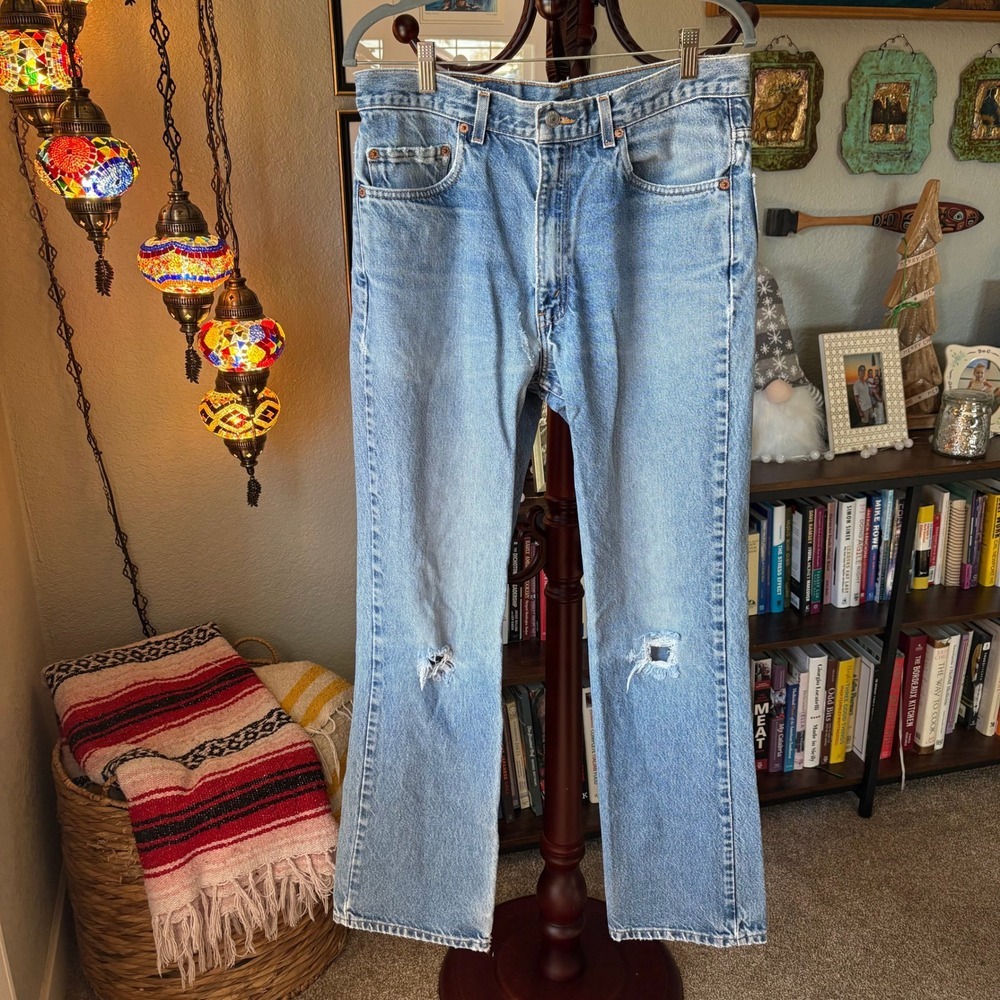 Vintage Levi's 560 Loose Fit Straight Leg Jeans • 90s‎ Denim • 34/34